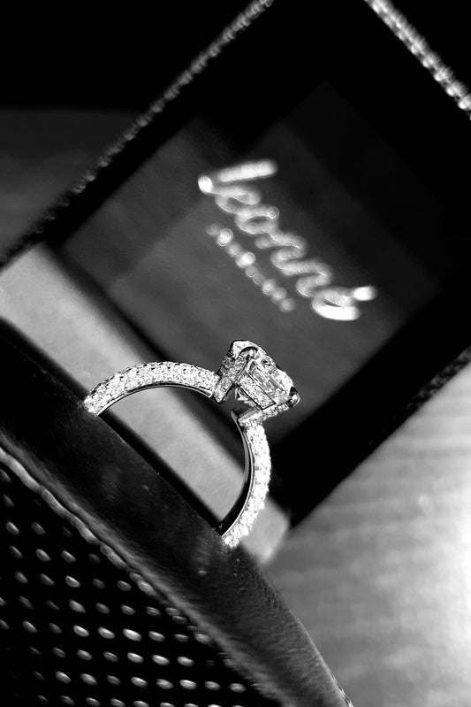 Bespoke engagement diamond rings by Leonné Jewellery.